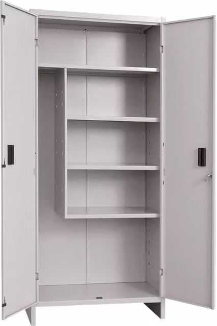 Armadio Portascope Pratiko IPERBRIKO Bianco L/P/H: 100 x 40 x 180 cm