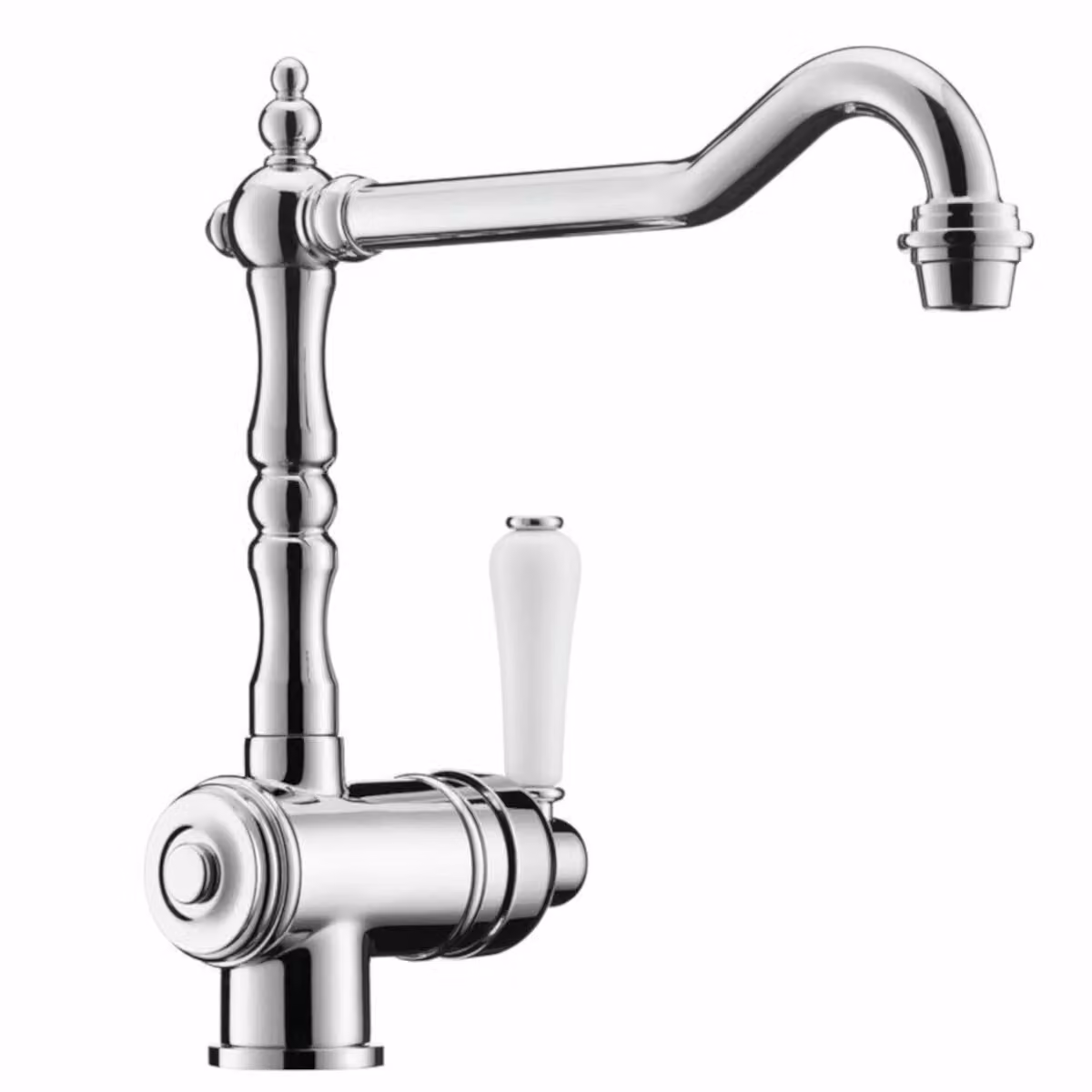 NABER PASSATO 2 CHROM miscelatore monocomando con bocca girevole / Miscelatore da cucina