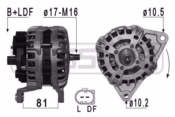 Alternatore 150A