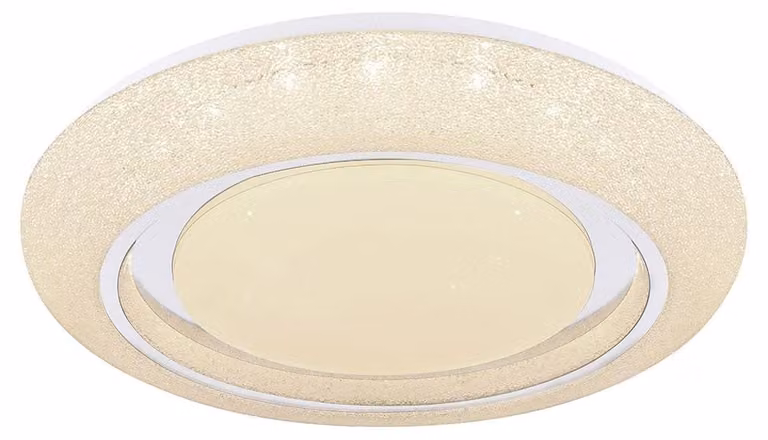 Plafoniera LED, effetto stella, CCT, comando app, D 48 cm
