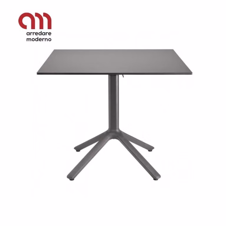 Tavolino Bar Maxi Nemo Scab fisso H.73 con piano stratificato compact