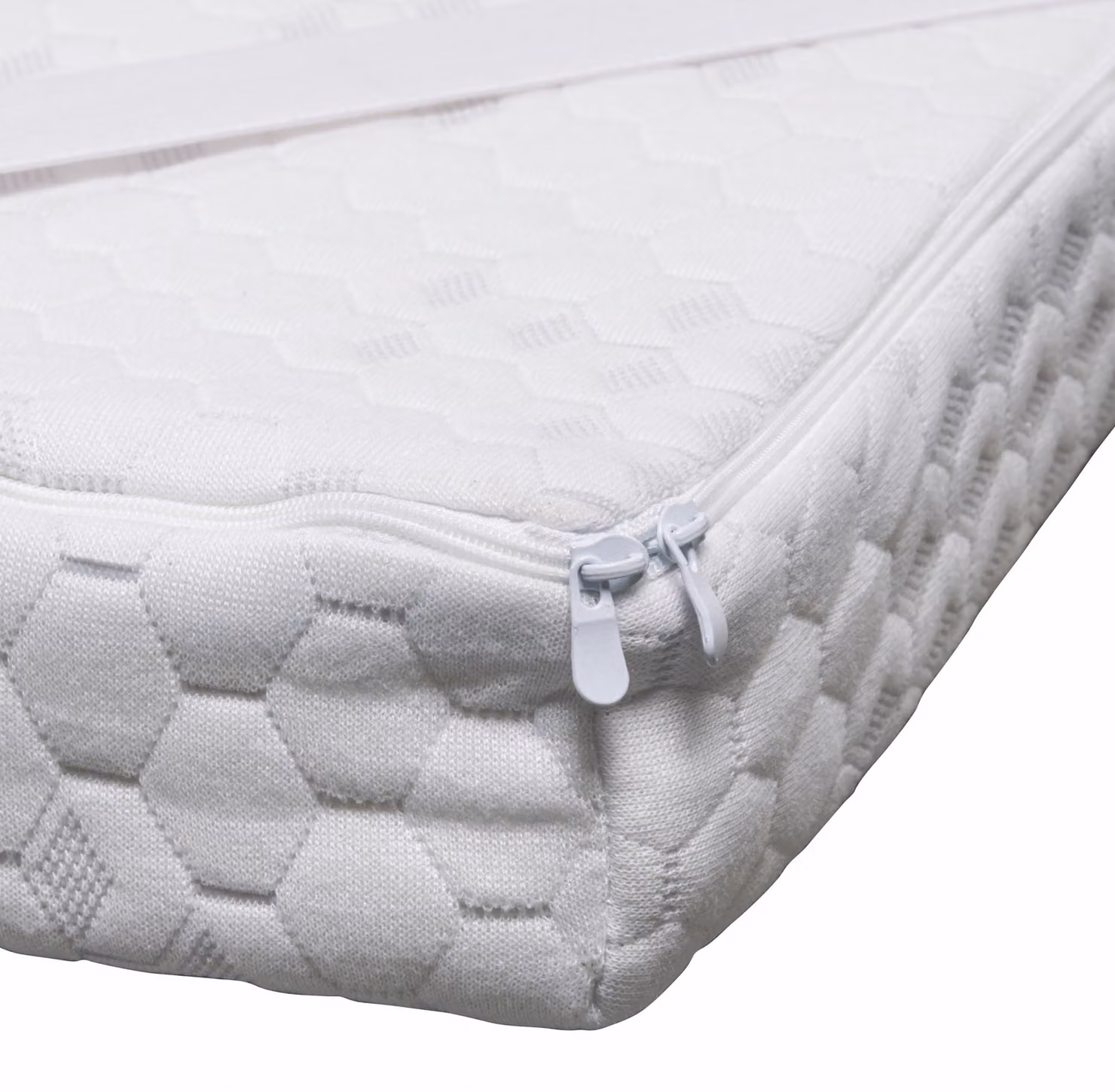 Materassi da 80x190 cm, spessore 6 cm, in memory foam, con rivestimento lavabile