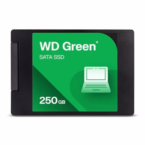 Western Digital WD Green SATA 250GB fino a 545MB/s 2.5"/7mm SSD interno (WDS250G5G0A-00CPT0)
