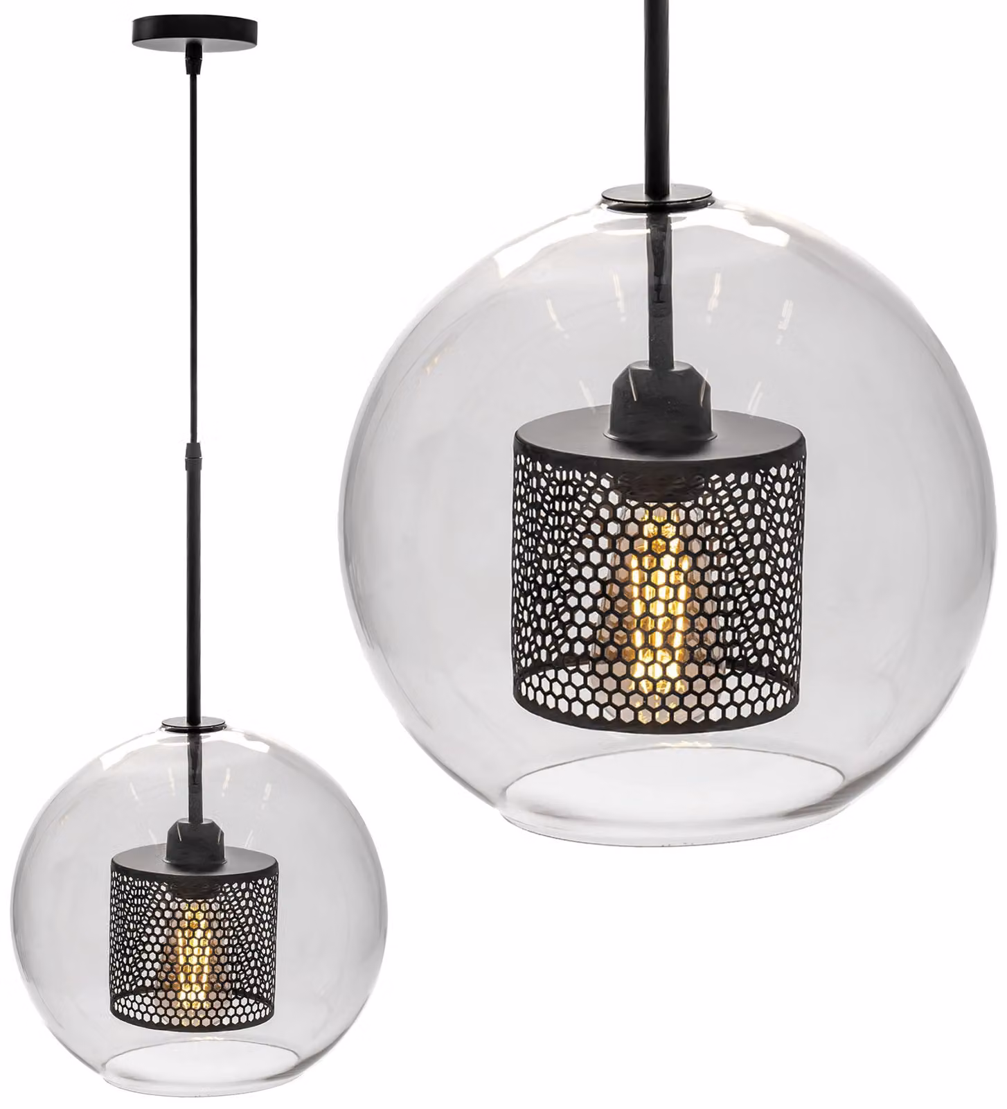 Lampada tooLight App557-1Cp 20Cm Black