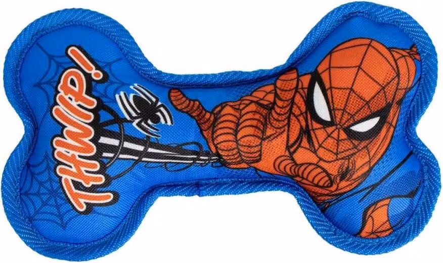 Gioco Per Cani Spiderman In Poliestere E Gomma