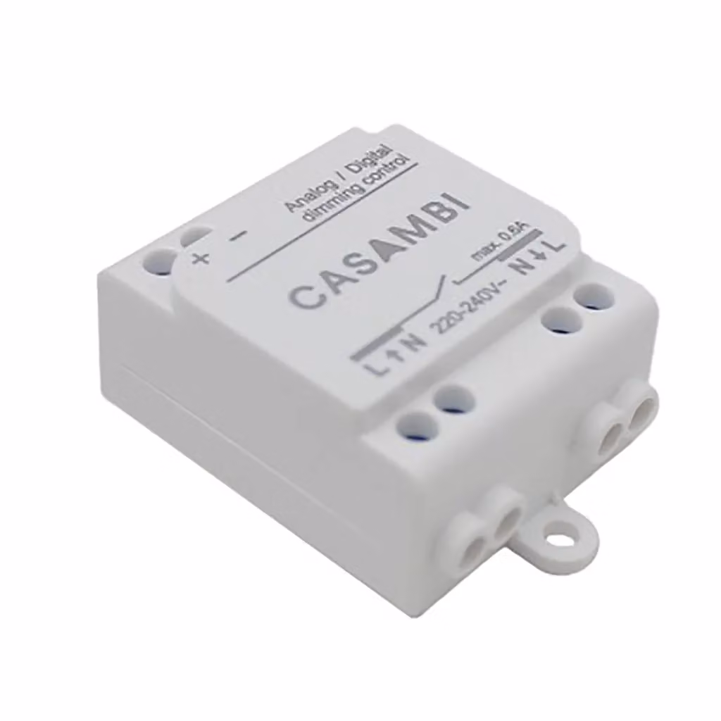Casambi CBU-ASD Dimmer Bluetooth per Smart Home con protocollo DALI e 0-10V/1-10V, Bianco – 2
