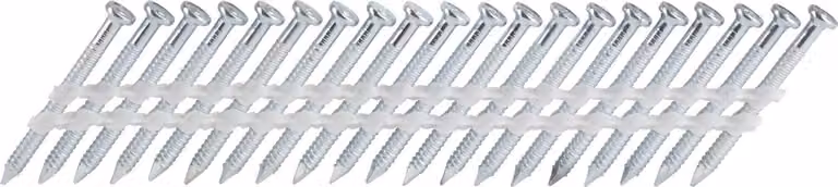 Chiodi di ancoraggio AK25 Lunghezza 50 mm zincati con legante plastico 25 gradi