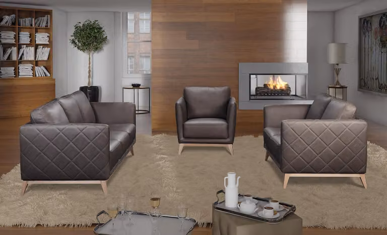 Design Couch Polster Sitz Garnitur Sofa Garnituren 2+1 Sitzer