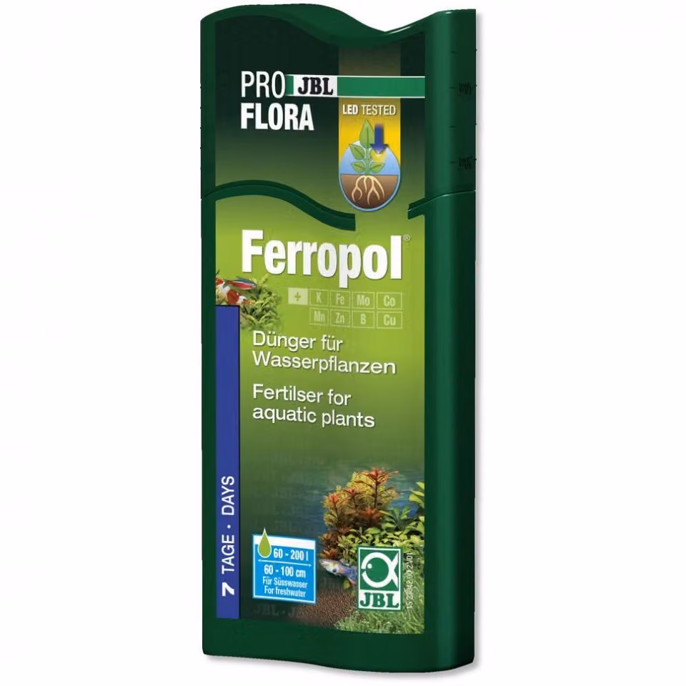Ferropol JBL Fertilizzante per piante d'acquario, 100 ml