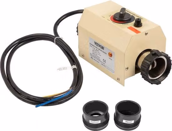 Piscina SPA 2KW a 220V con boiler elettrico e termostato