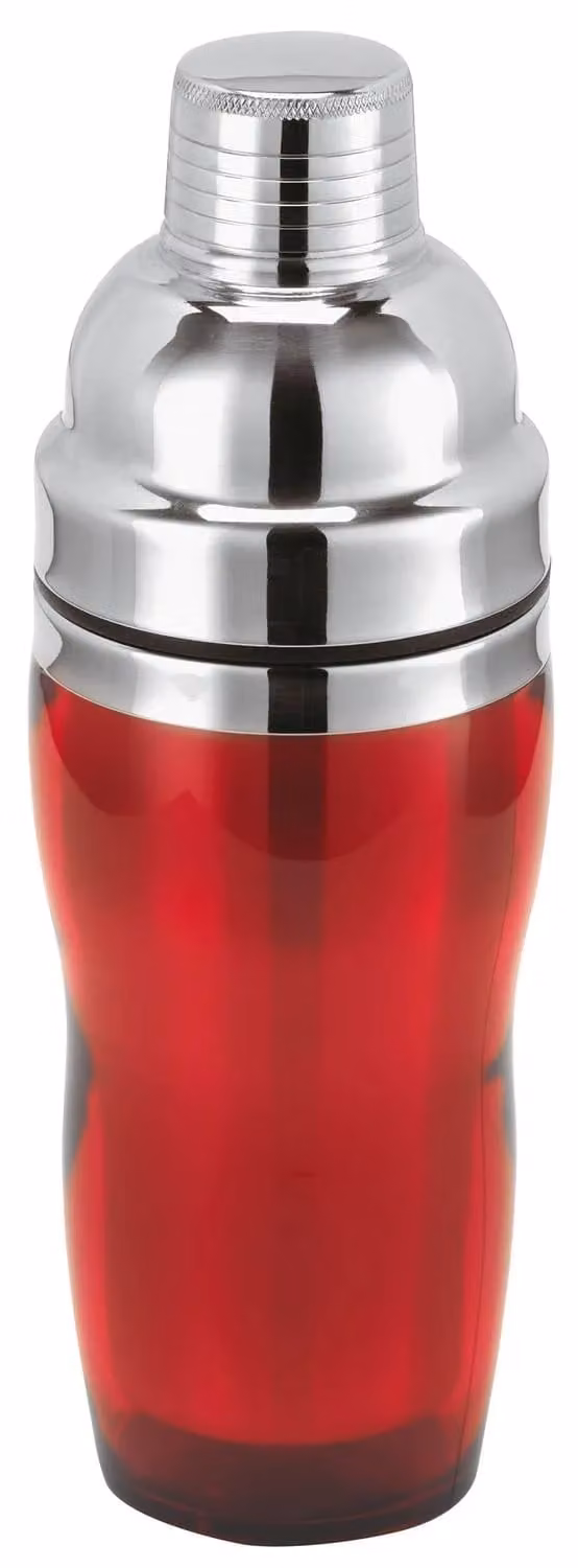 Shaker Double Wall Rosso - SAN Inox
