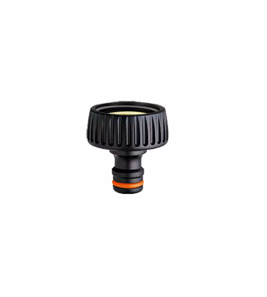 Claber Raccordo Rapido Presa Rubinetto 1" Nero/Arancio Quick-Click