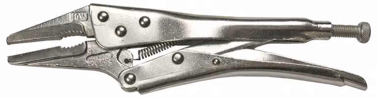 SW-Stahl 41520SB Pinze a becchi lunghi 170 mm I Ganasce extra sottili I Pinze con ganasce diritte I Pinze a becchi lunghi cromate opache I in confezione blister