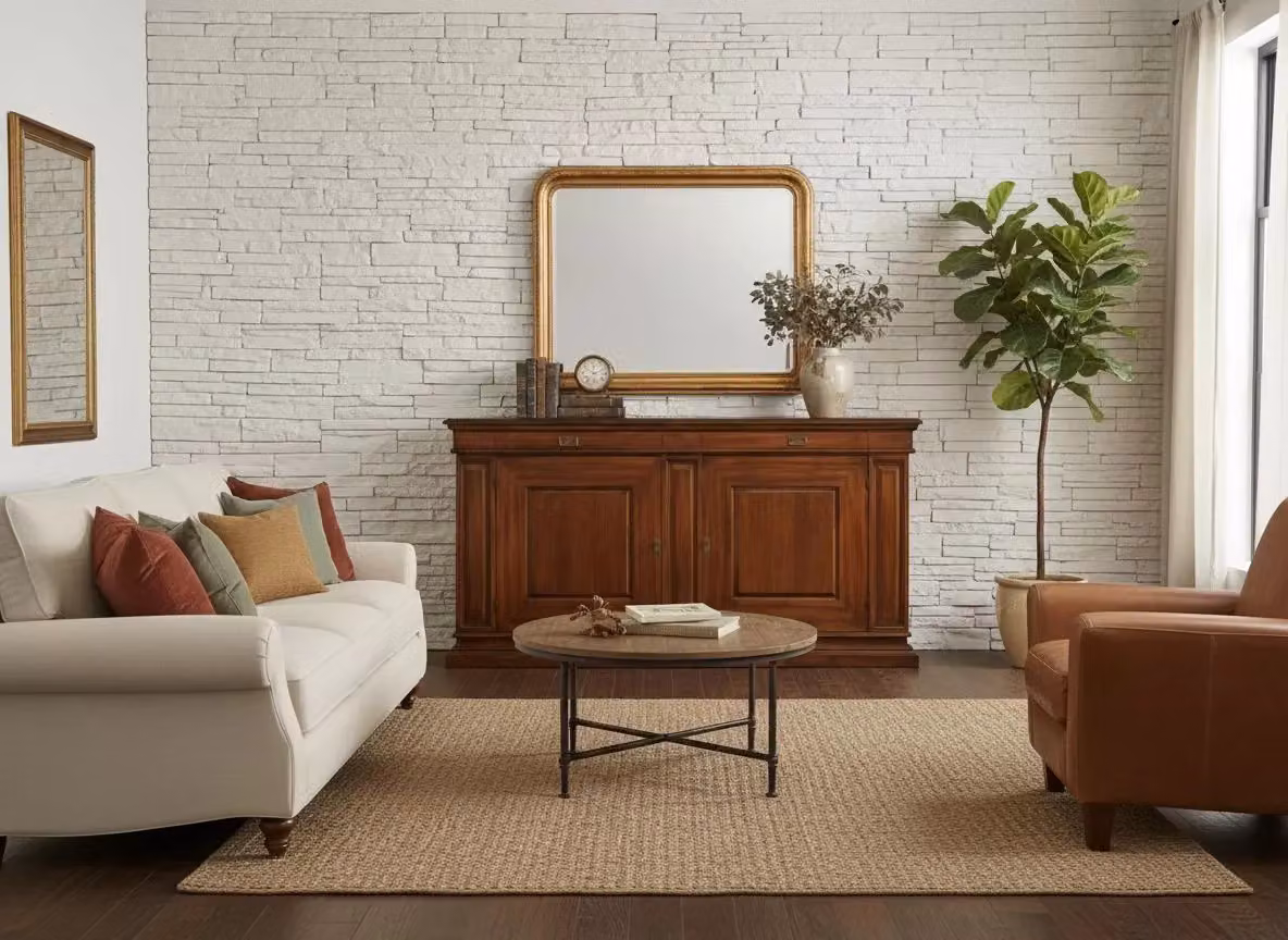 Madia credenza in legno con 2 ante Mobili 2G colore noce L: 205 cm, P: 57 cm, H: 113 cm – 1