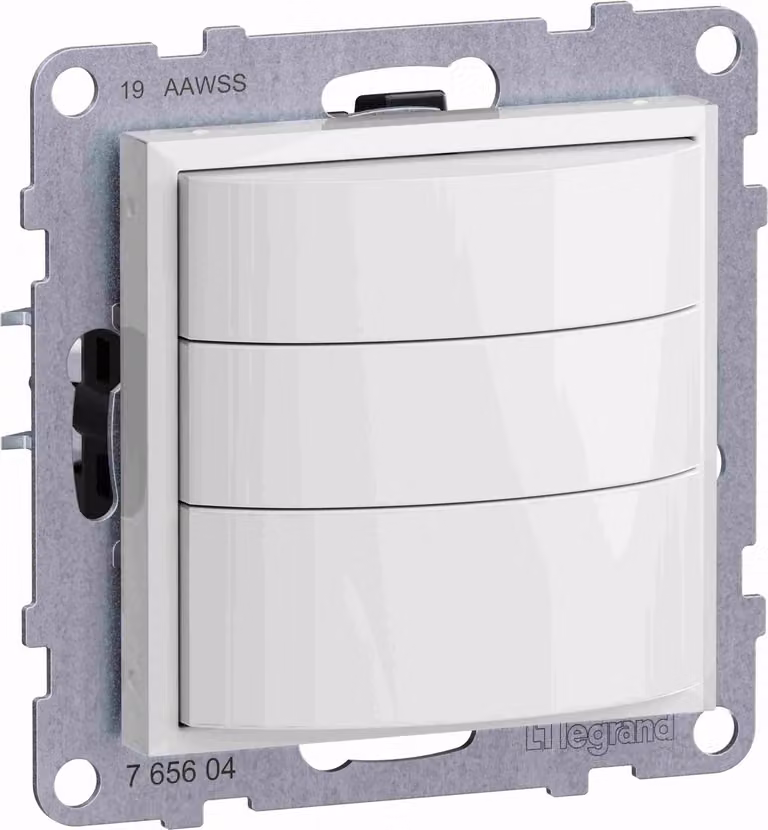 Legrand SEANO, rilevatore di movimento a 2 fili, 180°, azionamento manuale, 100 W, 5–20 m, UW, 1 pz.