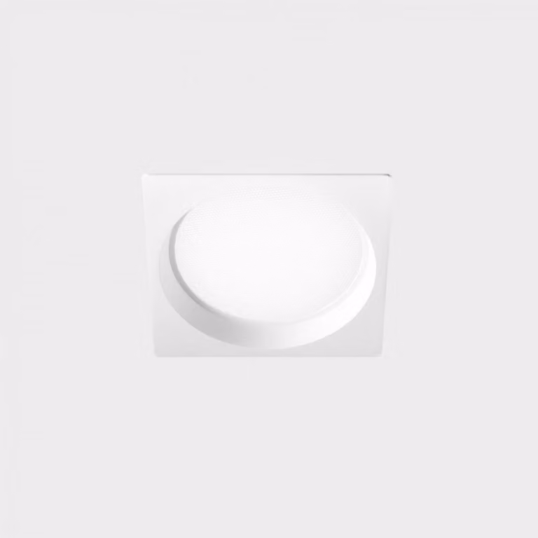 KOHL LIGHTING KOHL-Lighting LIM SQ apparecchio da incasso con cornice 103x103 mm bianco 7 W CRI 80 4000K DALI