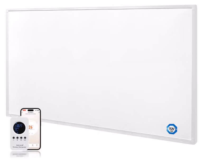 Pannello infrarossi da parete - Riscaldamento da 600 Watt - Per uso interno
