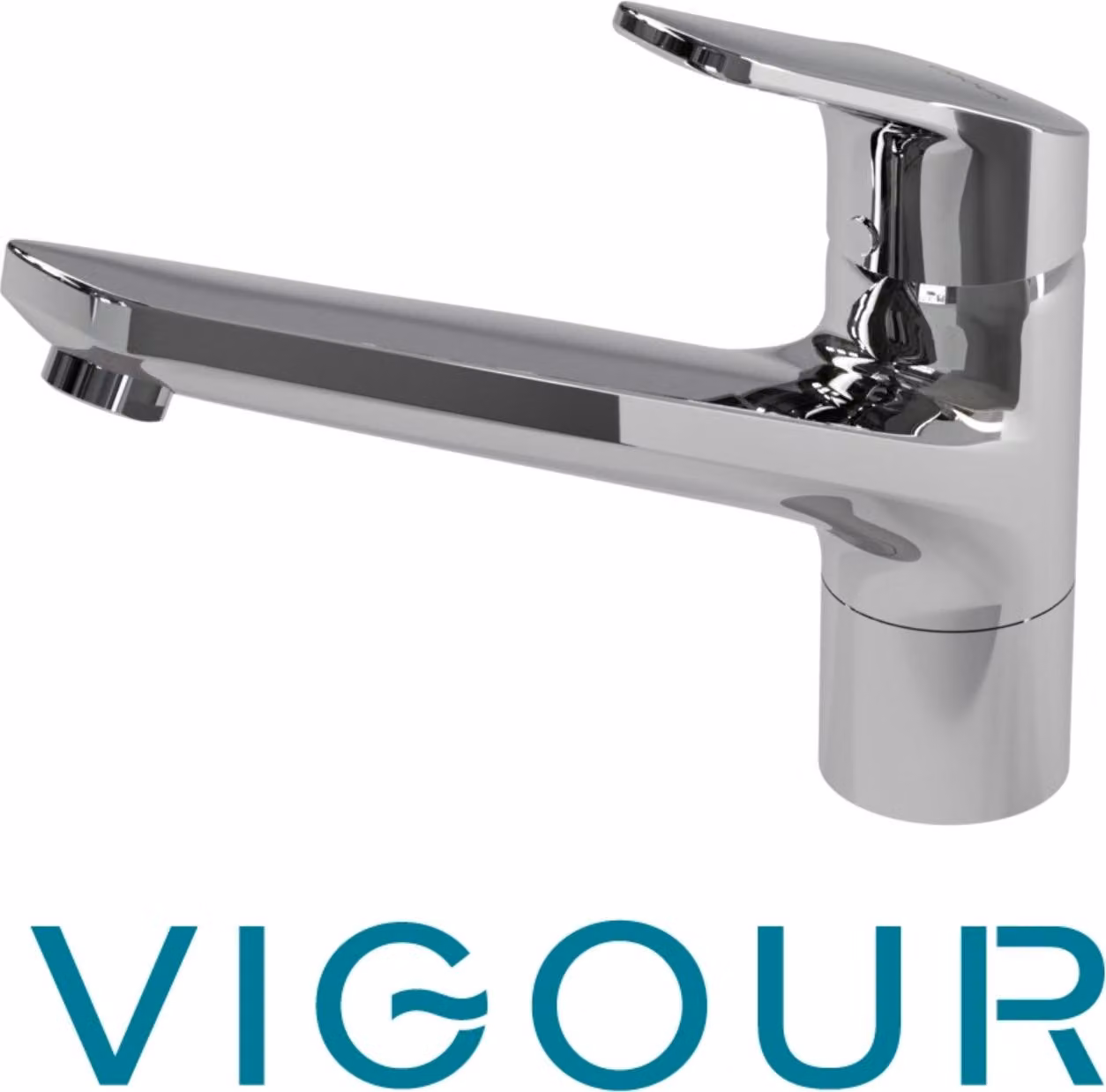 VIGOUR derby V3 Miscelatore monocomando per lavello, cromato