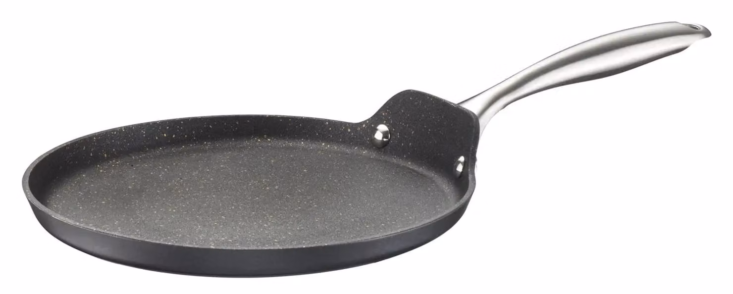 Crepiera 25 in alluminio antiaderente per induzione, linea St1, diam.25cm