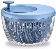 Centrifuga per insalata Guzzini SPIN & STORE Azzurro 4 Lt