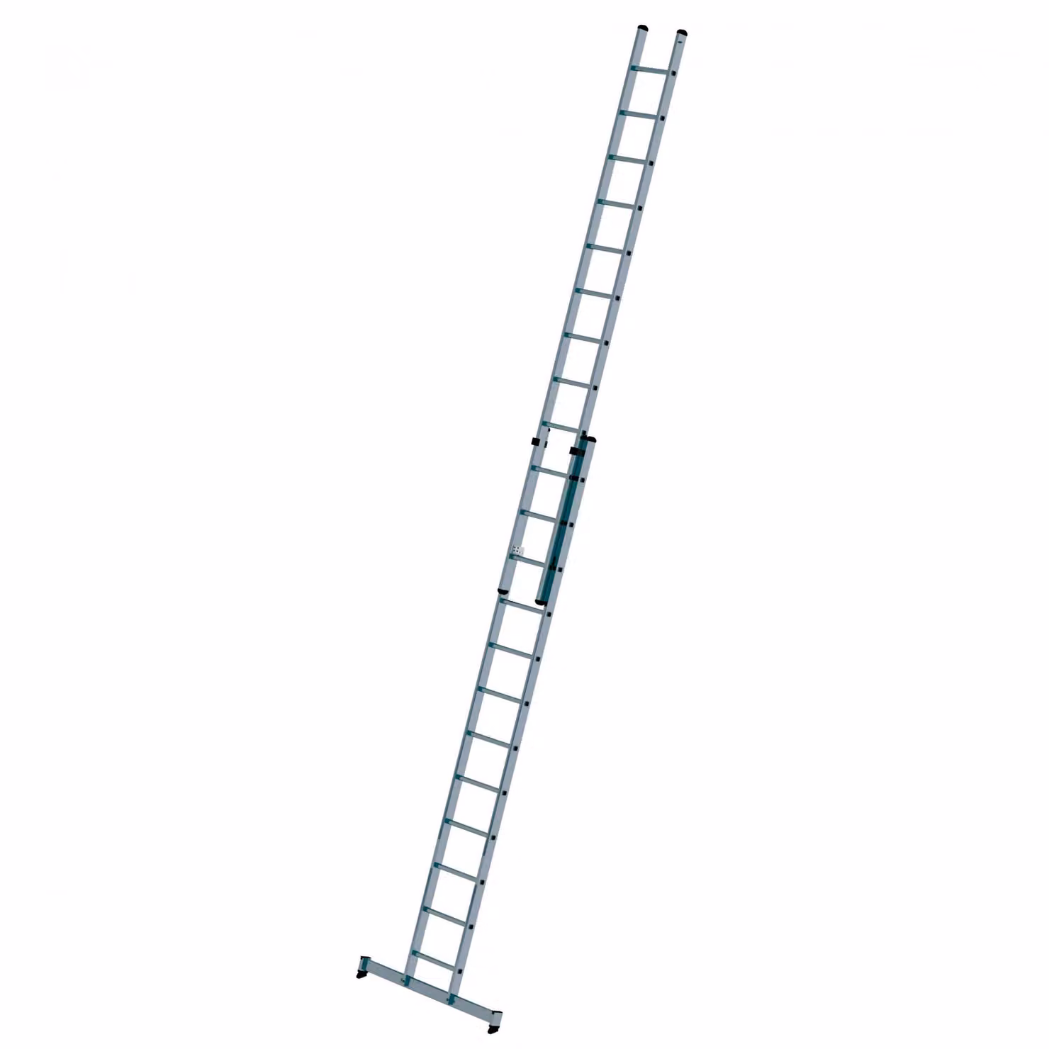 Scala a sfilo a 2 sezioni con traversata standard 2x12 pioli