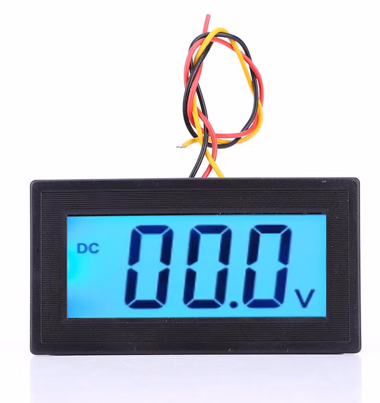 YB5135DB: Display LCD digitale, voltmetro per il monitoraggio della tensione a tre fili