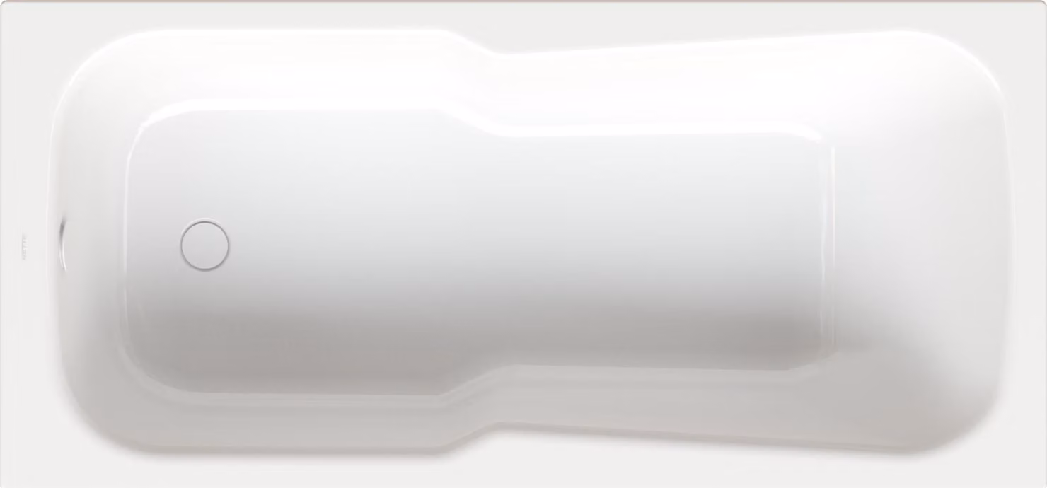 BetteSet Baignoires rectangulaires, installation, 1 place, 1600x750x380mm, 3660-000, 3660-000