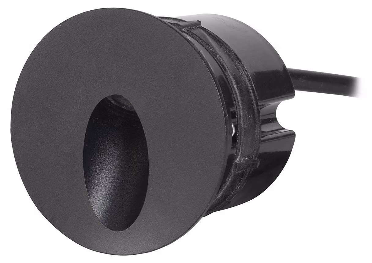 Apparecchio di illuminazione esterna LED C4 Icon, luce bianco caldo, colore nero