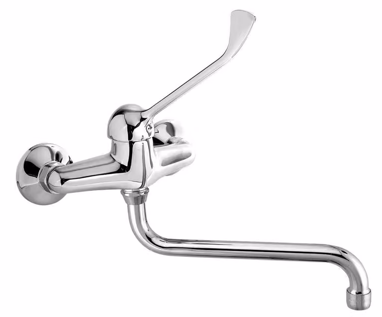 Miscelatore per lavello 150 mm leva medica Metalia 55 cromo (55070L/T,0)