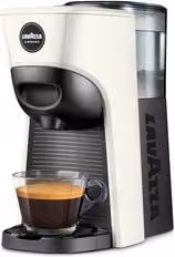 Macchina caffè a capsule Lavazza Tiny Eco Bianco e Nero con serbatoio da 0,6 l e spegnimento automatico – 2