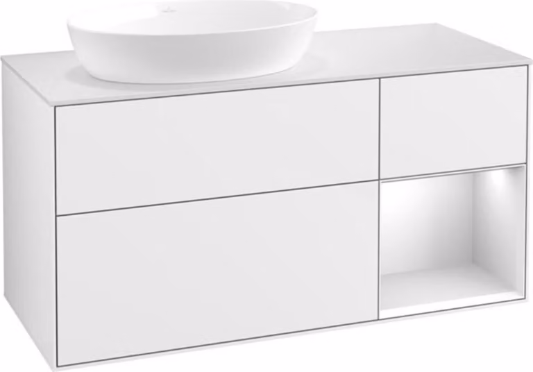 Mobile V&B Finion 120cm, Pl w m, Rg wh. m Lac, glo wh. Lac