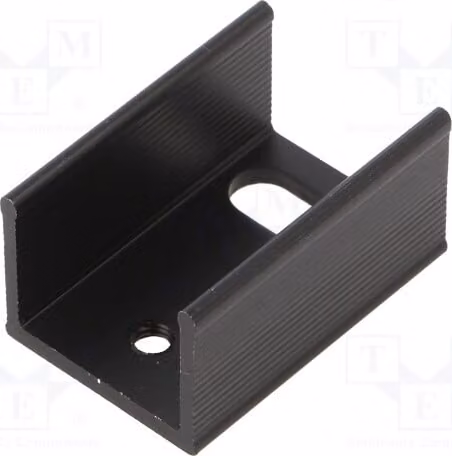 1 radiatore: colore nero, motivo stampato, altezza: 13 mm, larghezza: 17 mm, lunghezza: 25 mm. Codice prodotto: U 24K/W, modello: PR17/25/SE