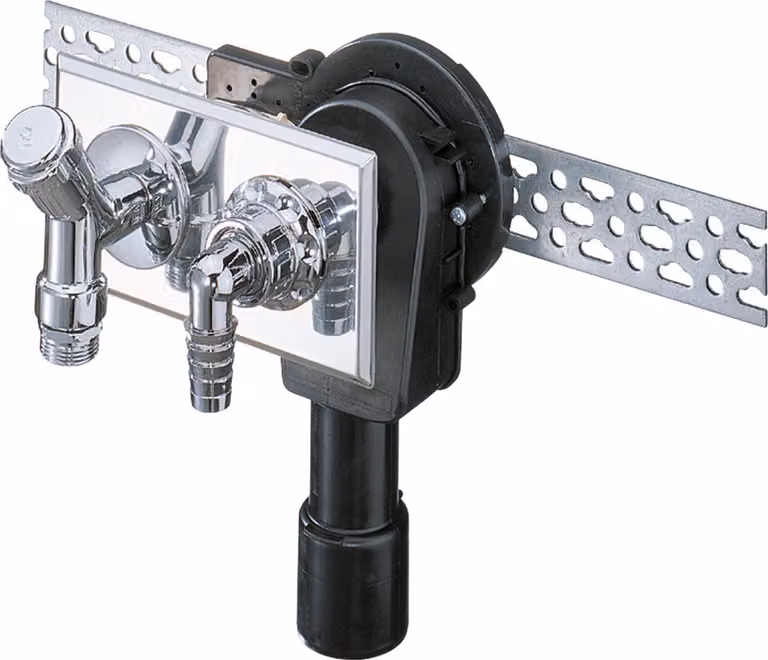 Dallmer Wand-Waschgeräte-Siphon 406 für waagerechten Einbau DN 40/50