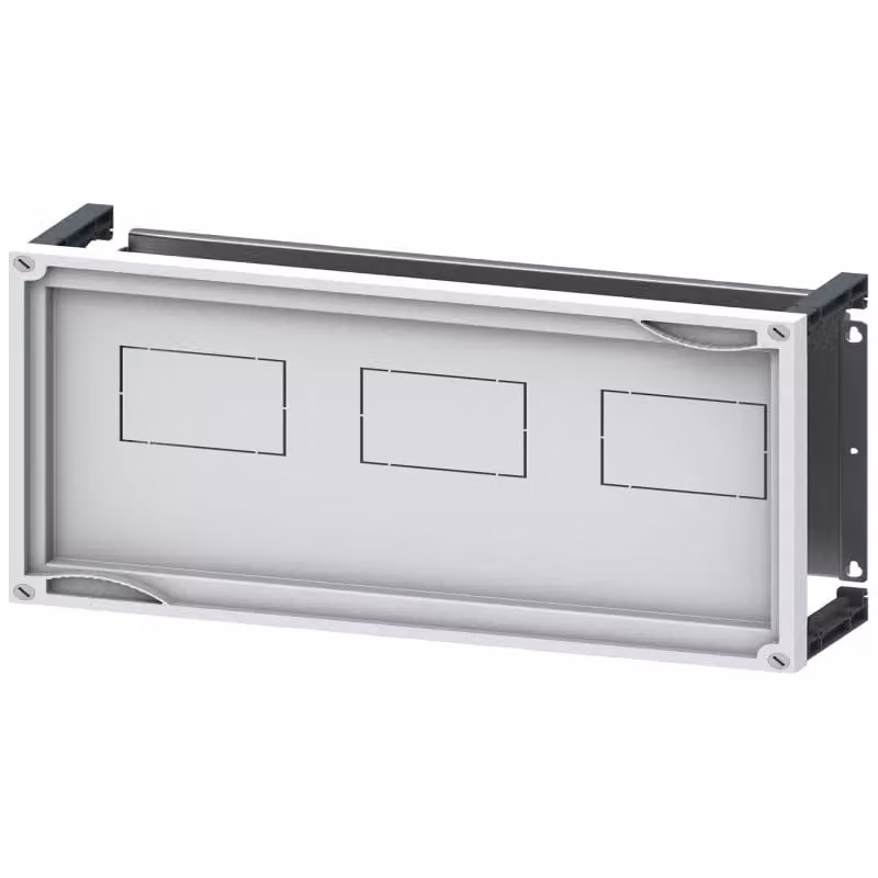 Kit di montaggio Siemens per interruttori automatici compatti 3VA, 3 x 3VA20 e 3VA22 fino a 250 A con pannello frontale... 8GK47362KK22