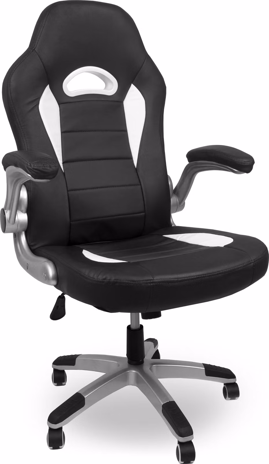 Sedia da gioco Aga Racing MR2050 Nero - Bianco