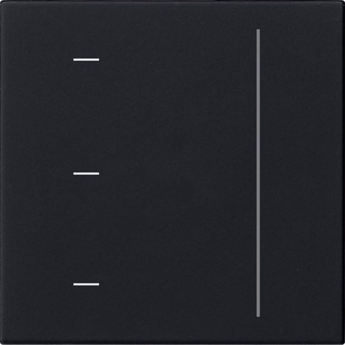 Gira touch top unit S3000 nero 5365005