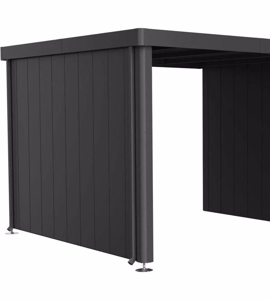 Biohort Parete Laterale Casetta Neo 3A/3B/3C/3D Grigio Scuro 2,59m