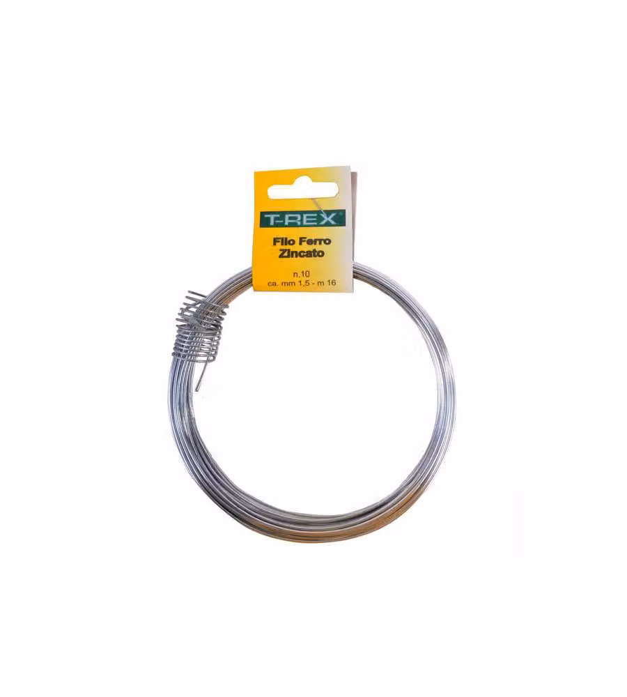 Filo Zincato N.12 Mm 1,80 M 12          Trex 01238