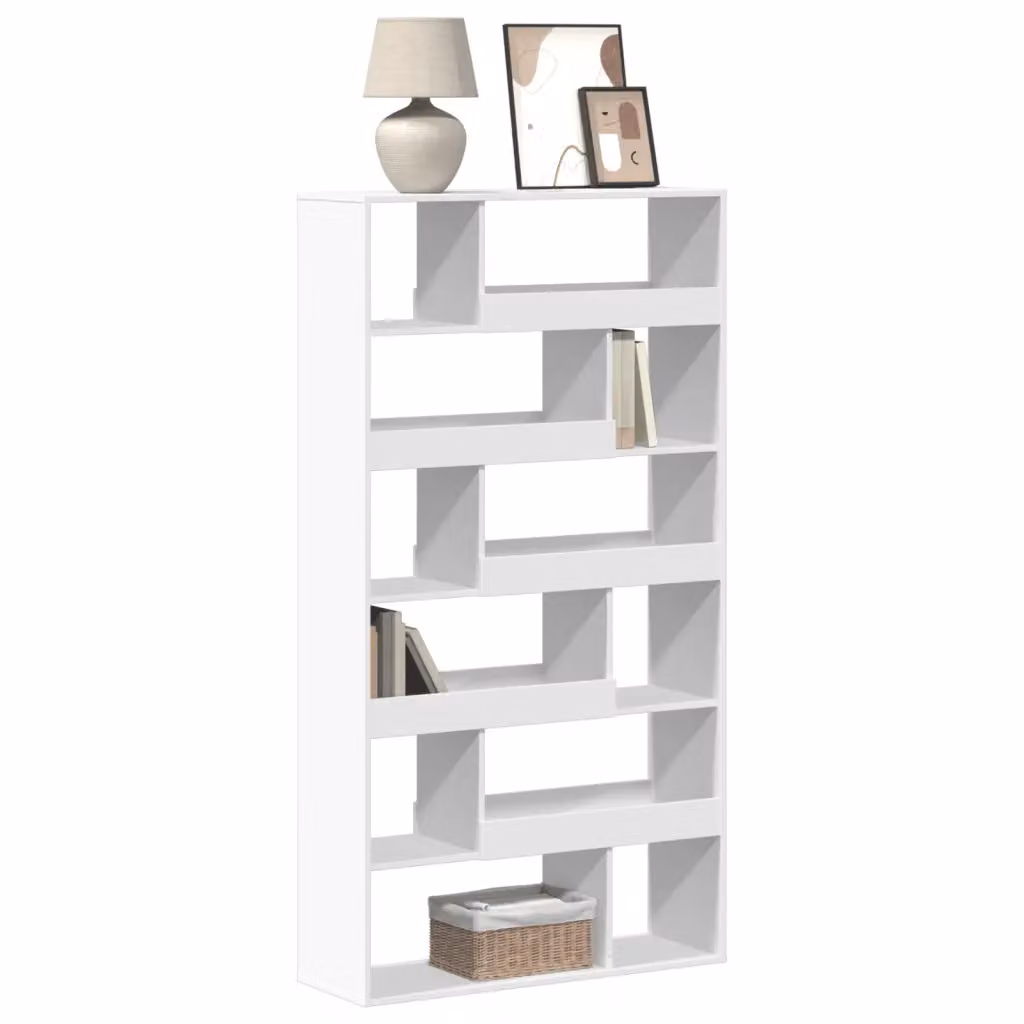 Divisorio per stanza vidaXL Bianco in MDF L: 100 cm, P: 33 cm, H: 187,5 cm
