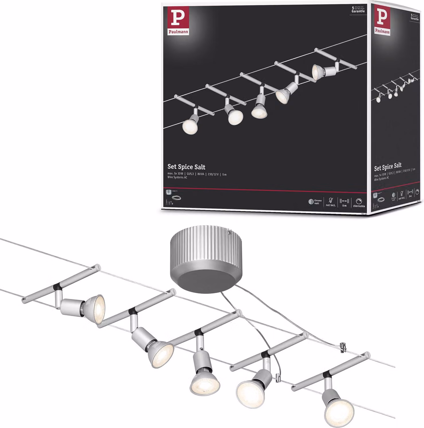 Sistema di cavi Paulmann Spice SaltLED set di base