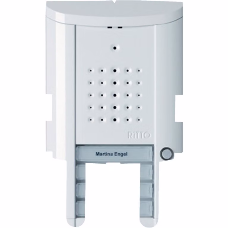Posto esterno Ritto con Entravox, 4 pulsanti 1840470