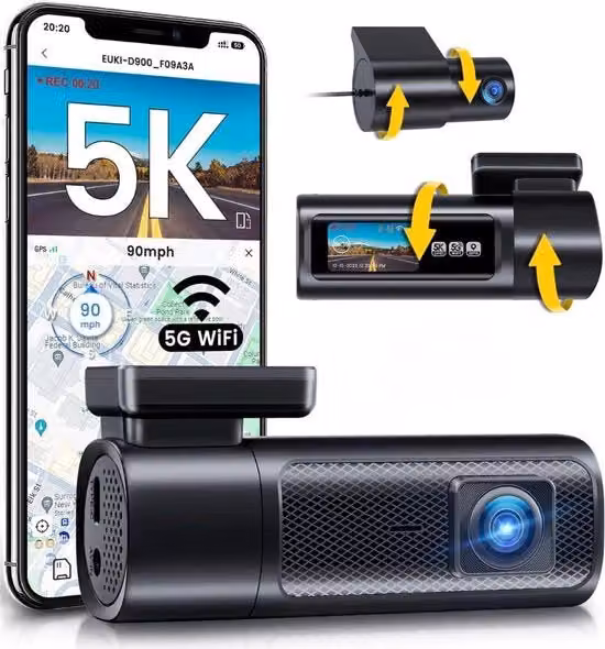 Action Camera Sony 5K con Wi-Fi e GPS, Colore Nero