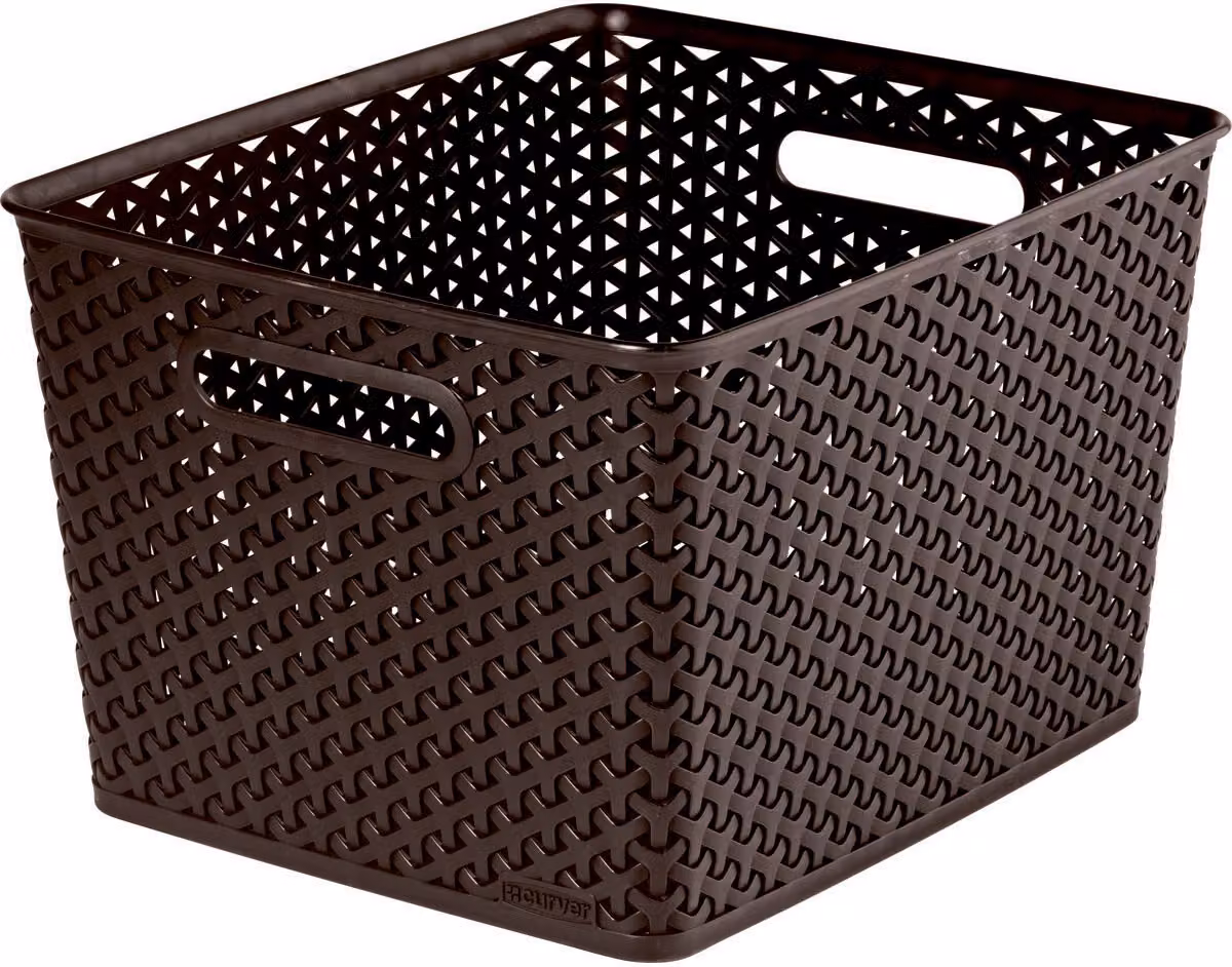 Scatola di stoccaggio RATTAN "Y" STYLE L marrone 03612-210