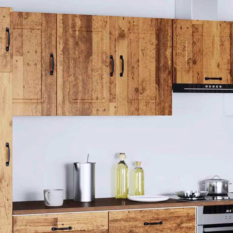 Pensile da Cucina Kalmar Legno Vecchio in Legno Multistrato