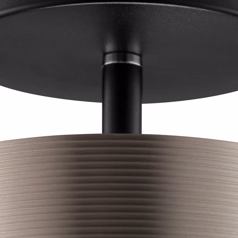 Brilliant Faretto a soffitto LED Axion, dimmerabile, Marrone / Ruggine, Soggiorno / Sala da pranzo, Metallo, Moderno, Plafoniera LED