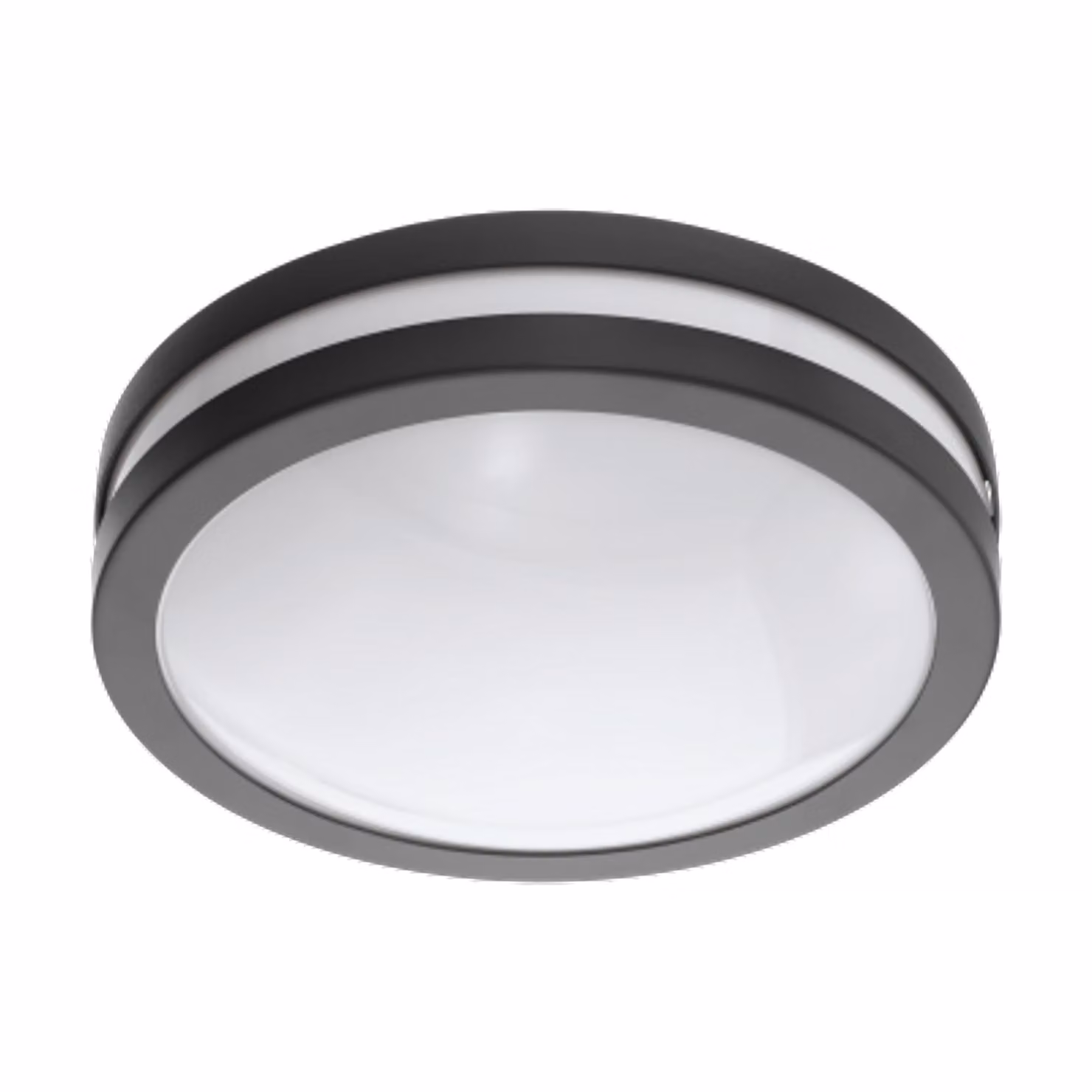 Smart LED a parete e a soffitto, acciaio zincato, 26 cm