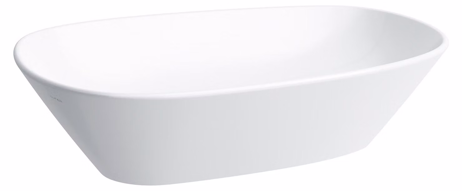 LAUFEN Palomba Cuvette de lavabo, sans trou de robinet, sans trop-plein, 520x380, H8168024001121, H8168024001121