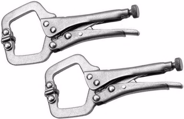 Set di 2 pinze autobloccanti (125 mm)