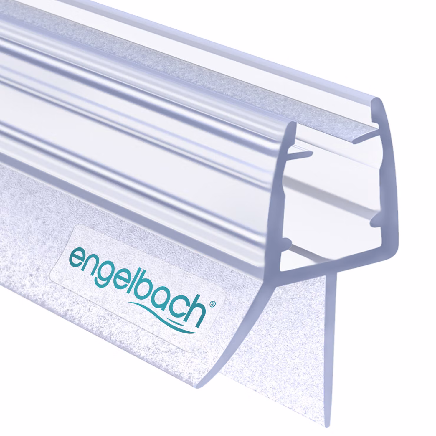 Guarnizione doccia Engelbach® per porte in vetro da 5-8 mm, 1x44cm, guarnizione per porta doccia, guarnizione di ricambio idrorepellente