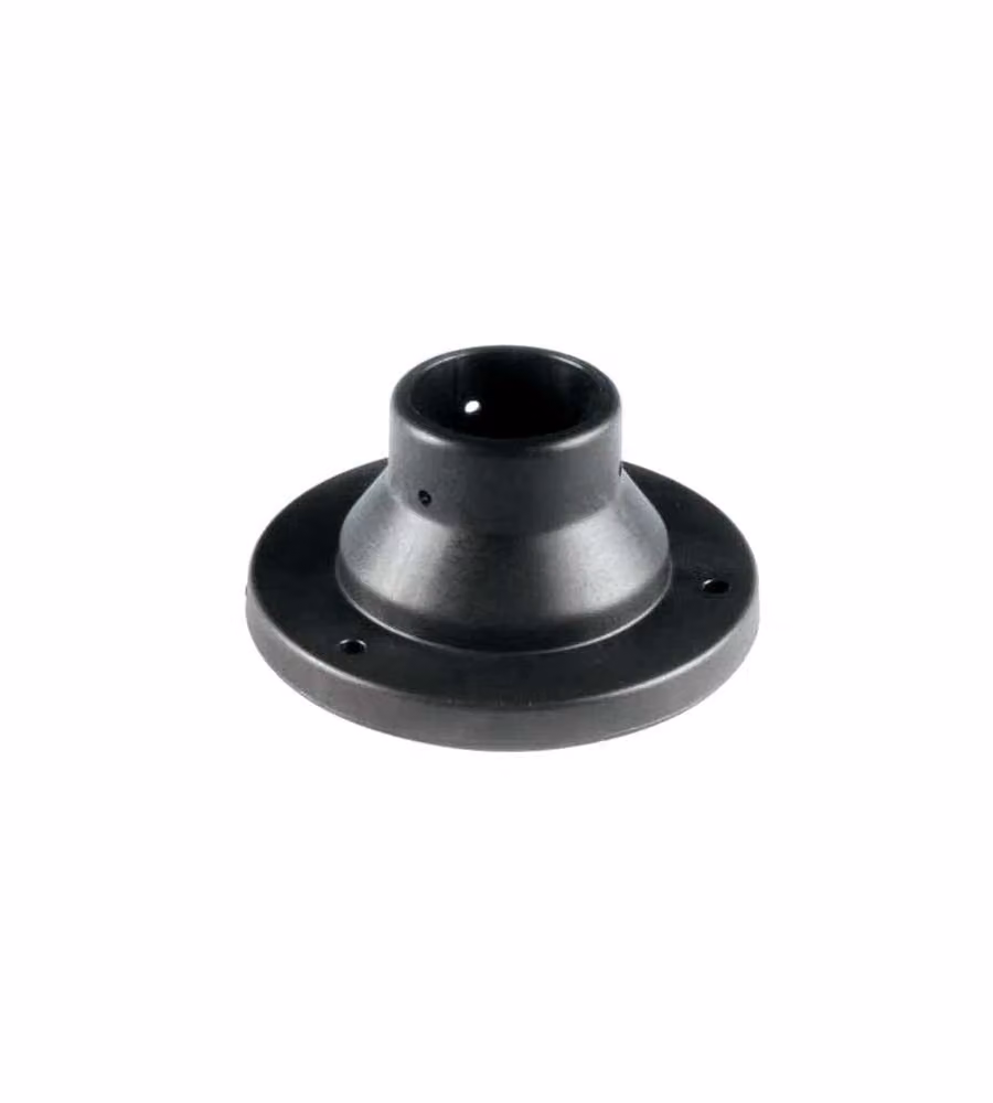 Velamp Base Palo per Ombrelloni diam. 60mm Nero per Fissaggio a Terra